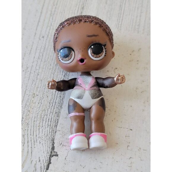 2018 MGA glitter mini doll girl toy figure pink white - Picture 2 of 5